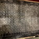 Home game against White Hart, Cross (Midgley), league game, lost by 409 pins to 399